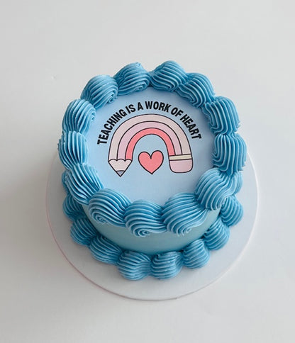 Bento Cakes with Edible Image